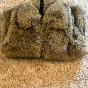 Plush Faux Fur vest